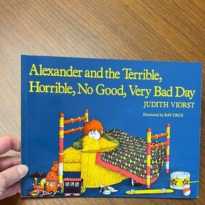 Alexander and the Terrible, Horrible, No Good, Very Bad Day Book